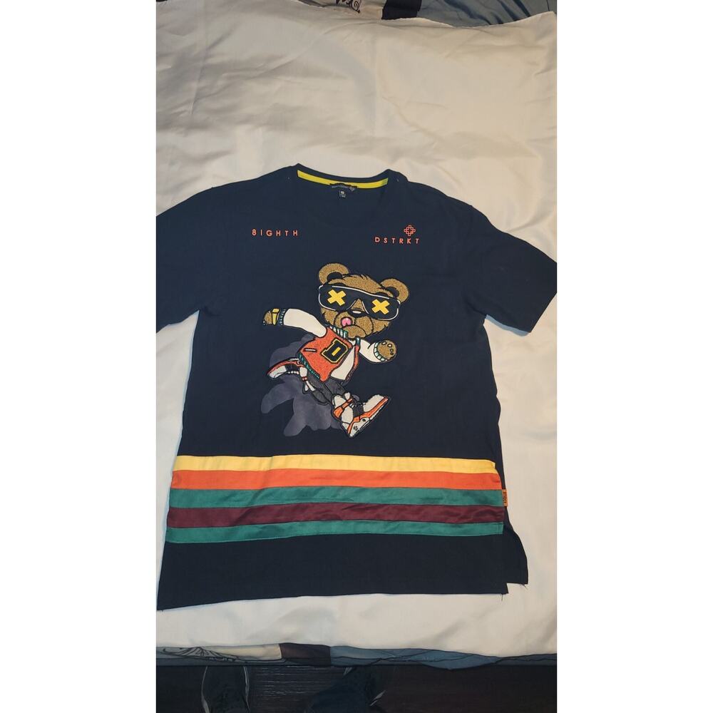 8IGHTH DSTRKT mens shirt teddy bear graphic -XL